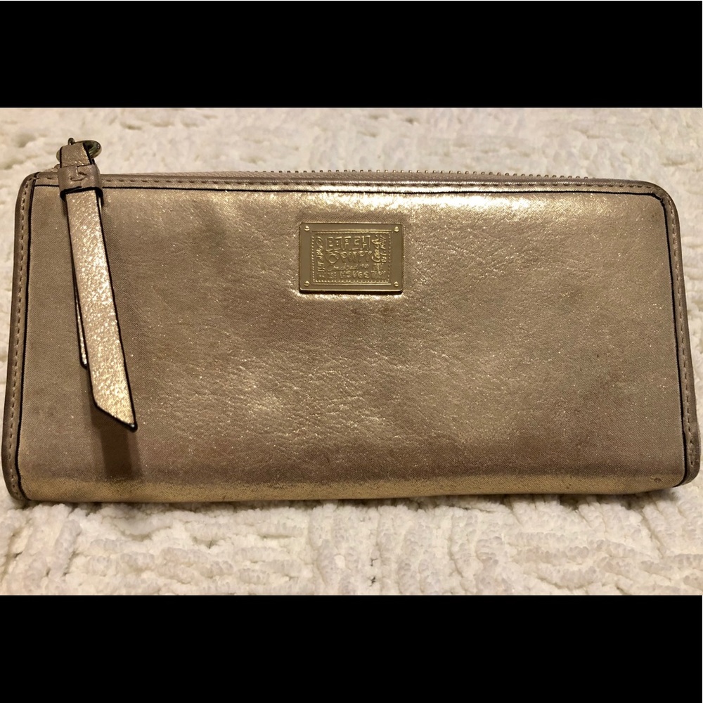 Gold Coach Poppy Wallet